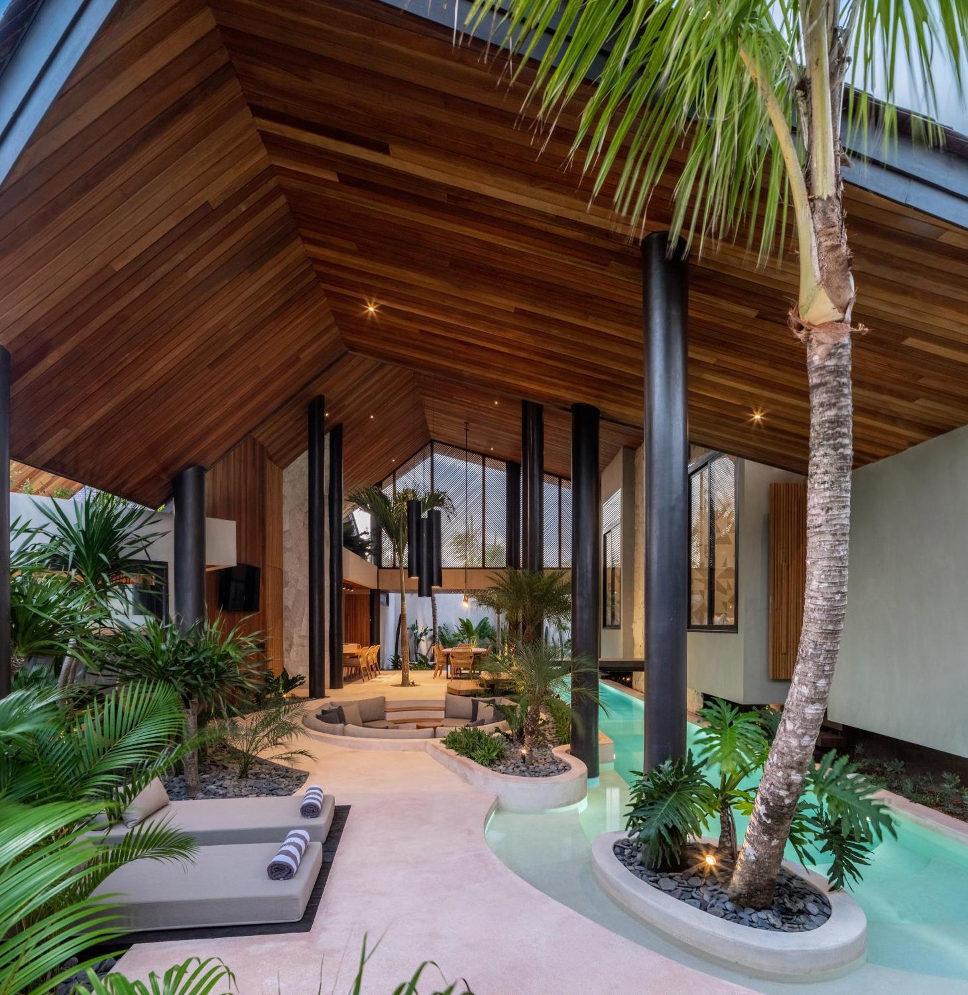 Villa Feh Bali By House Of Winds - Neo Tropical Eden Near Canggu Kerobokan Екстериор снимка